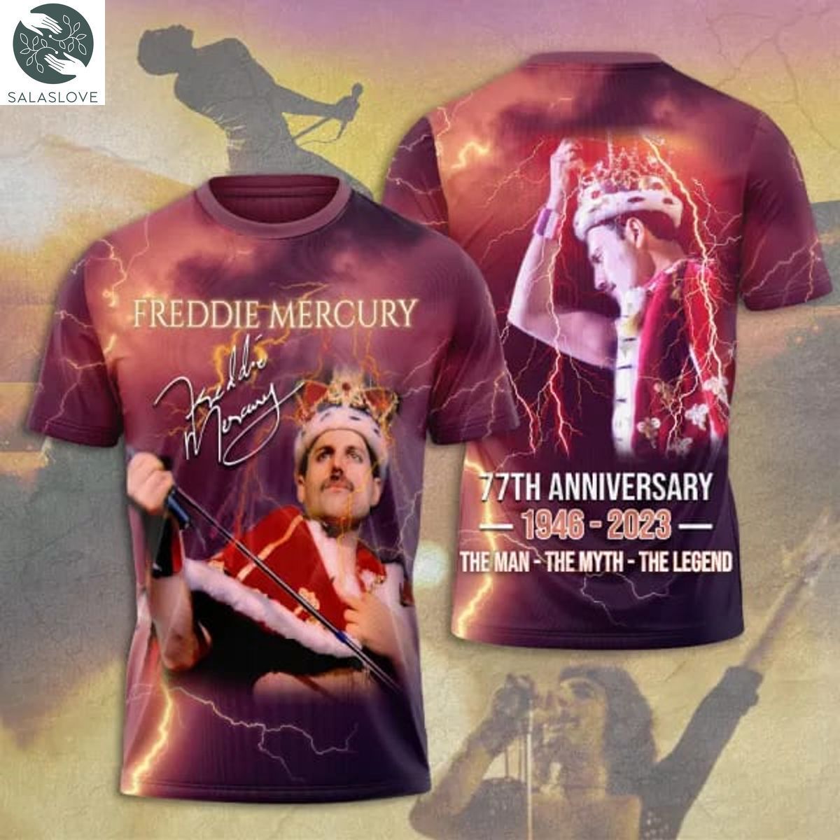 Freddie Mercury 3D T-shirt TY180720