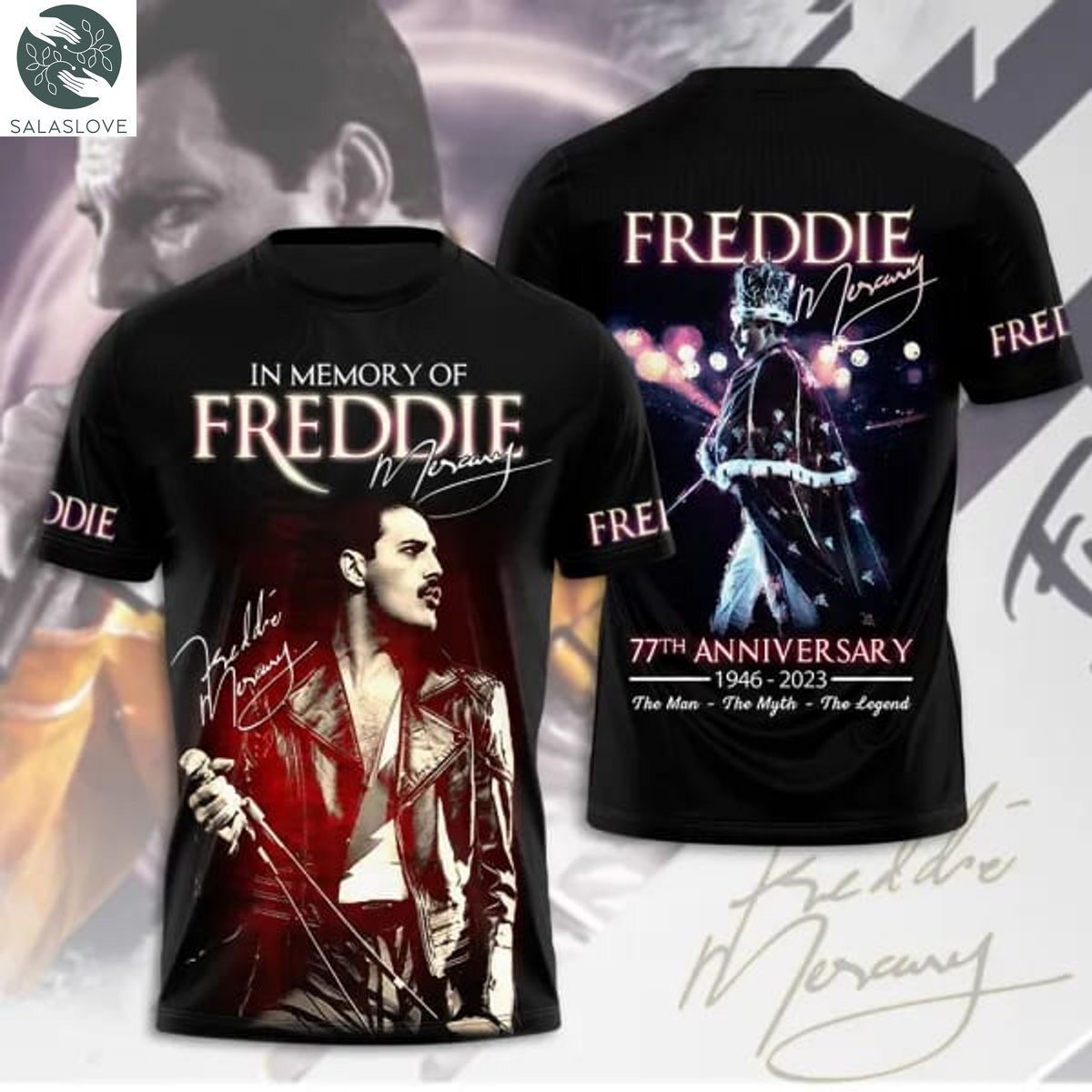 Freddie Mercury 3D T-shirt TY180722