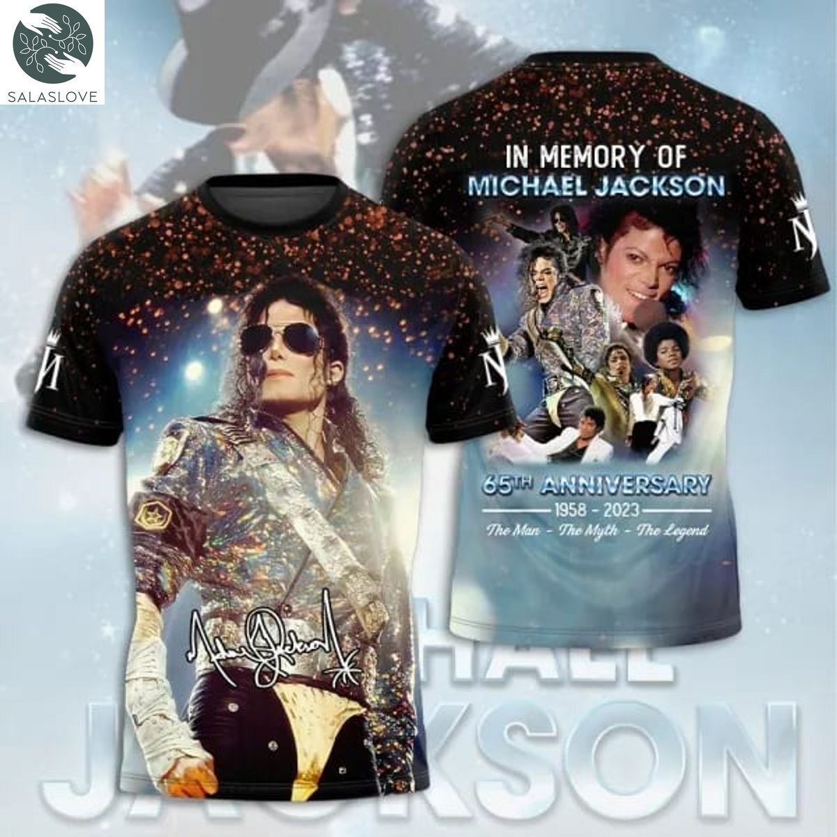 Michael Jackson 3D T-shirt TY180725