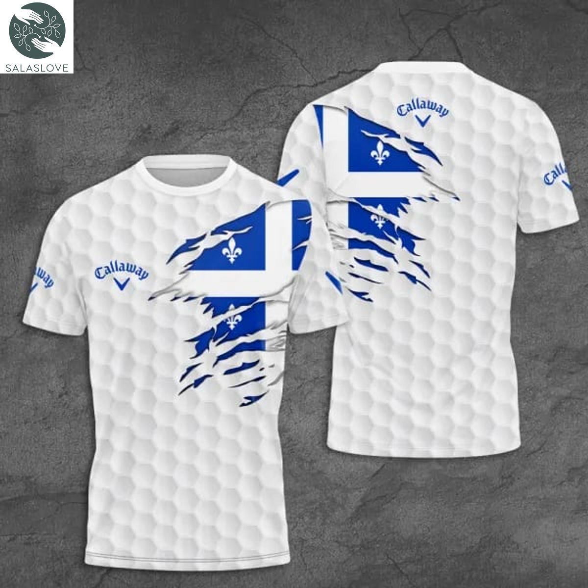 Quebec Flag x Callaway 3D T-shirt TY180728