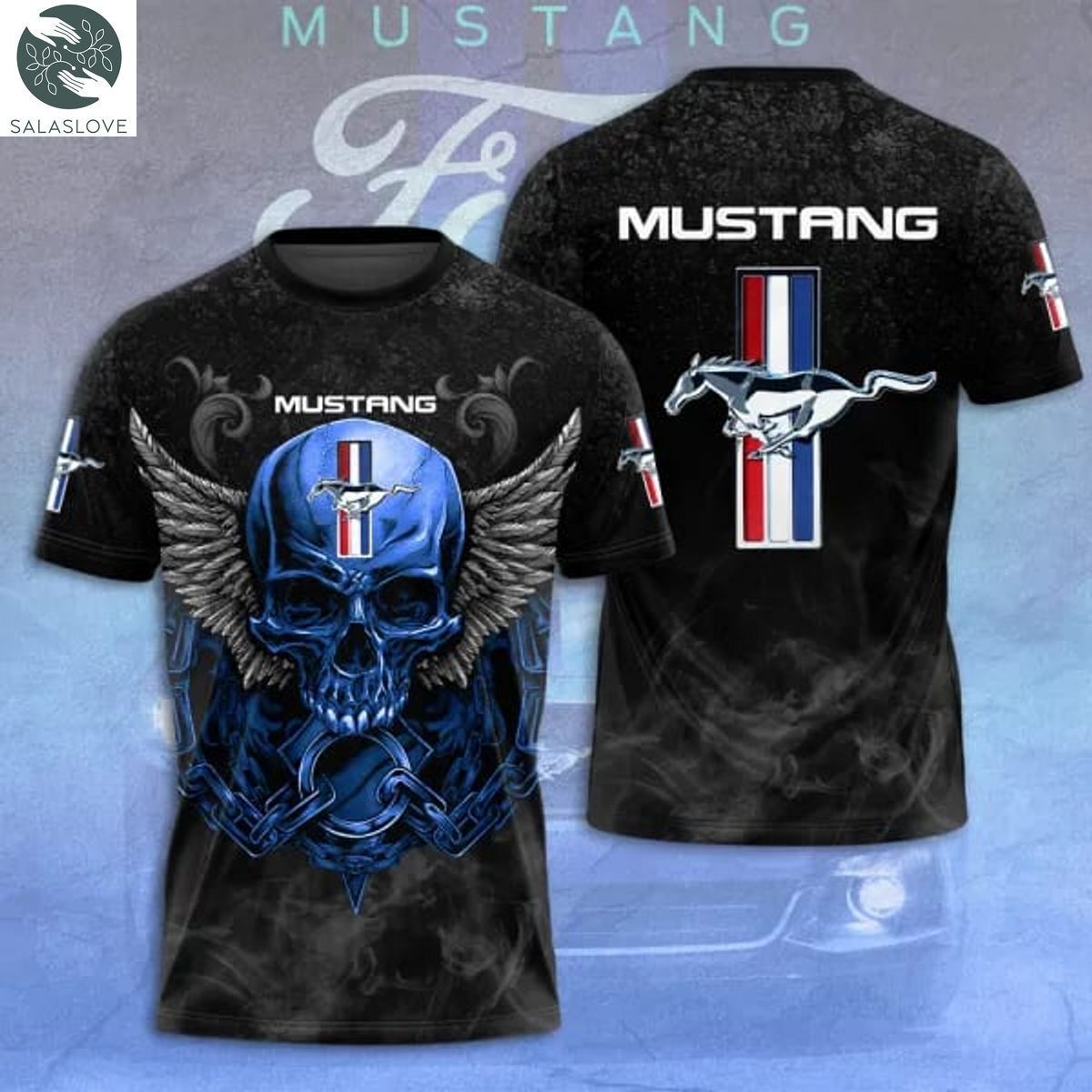 Ford Mustang 3D Car T-shirt TY210704