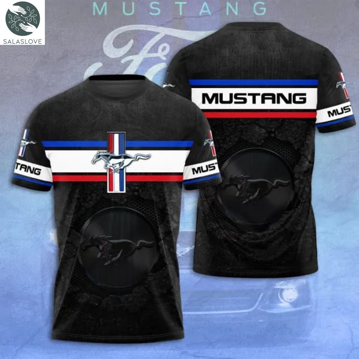 Ford Mustang 3D Car T-shirt TY210707