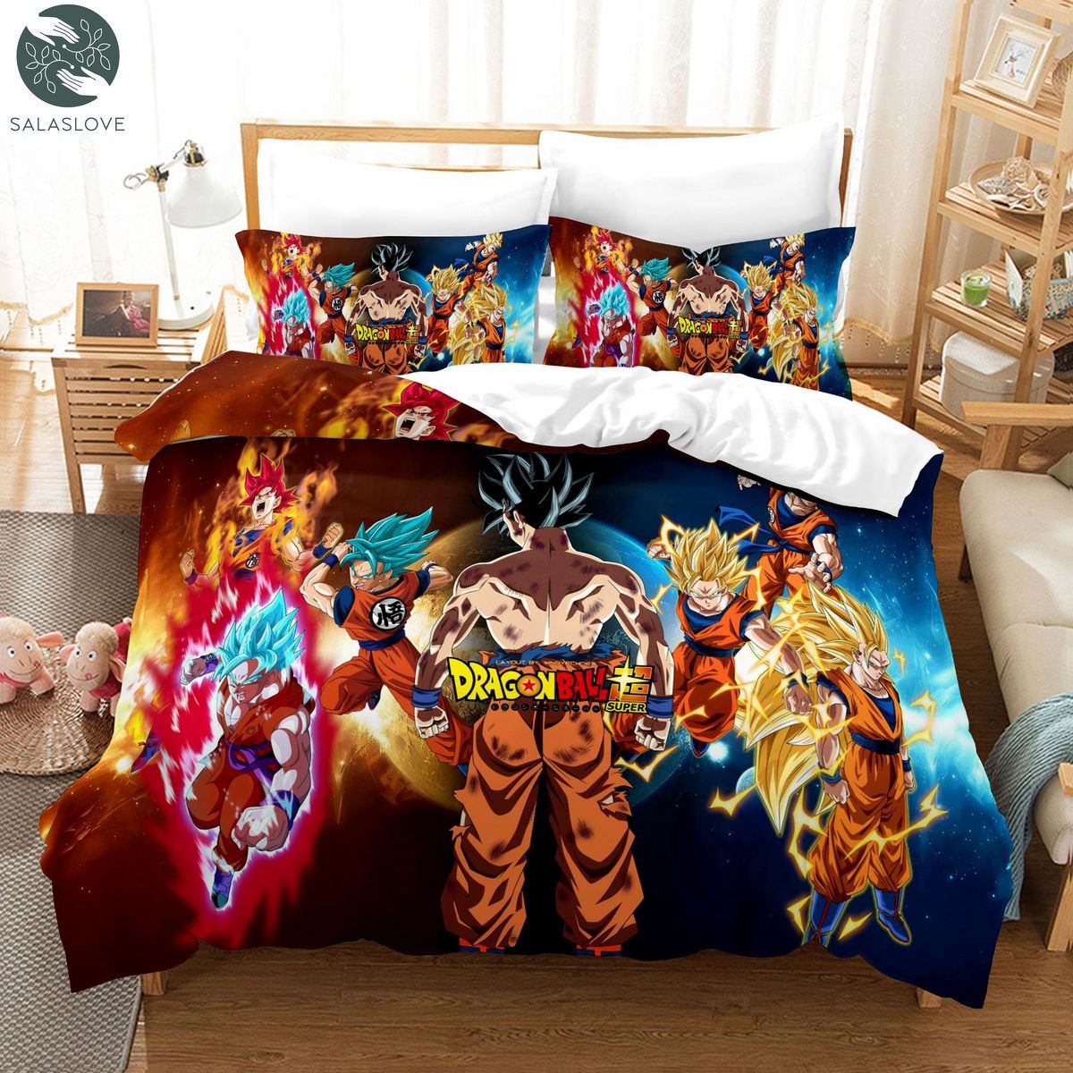 Dragon Ball Cosplay Kids Boys Gift Bedding Sets TY27604