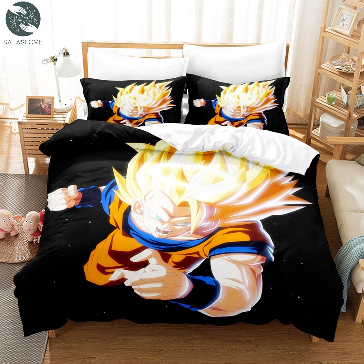 Dragon Ball Goku Duvet Cover Bedding Sets For Boys Kids Teens TY26706