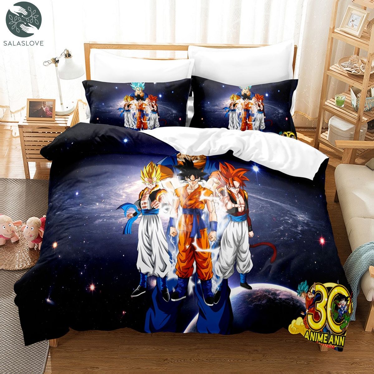 Dragon Ball Goku Duvet Cover Bedding Sets For Boys Kids Teens TY26707