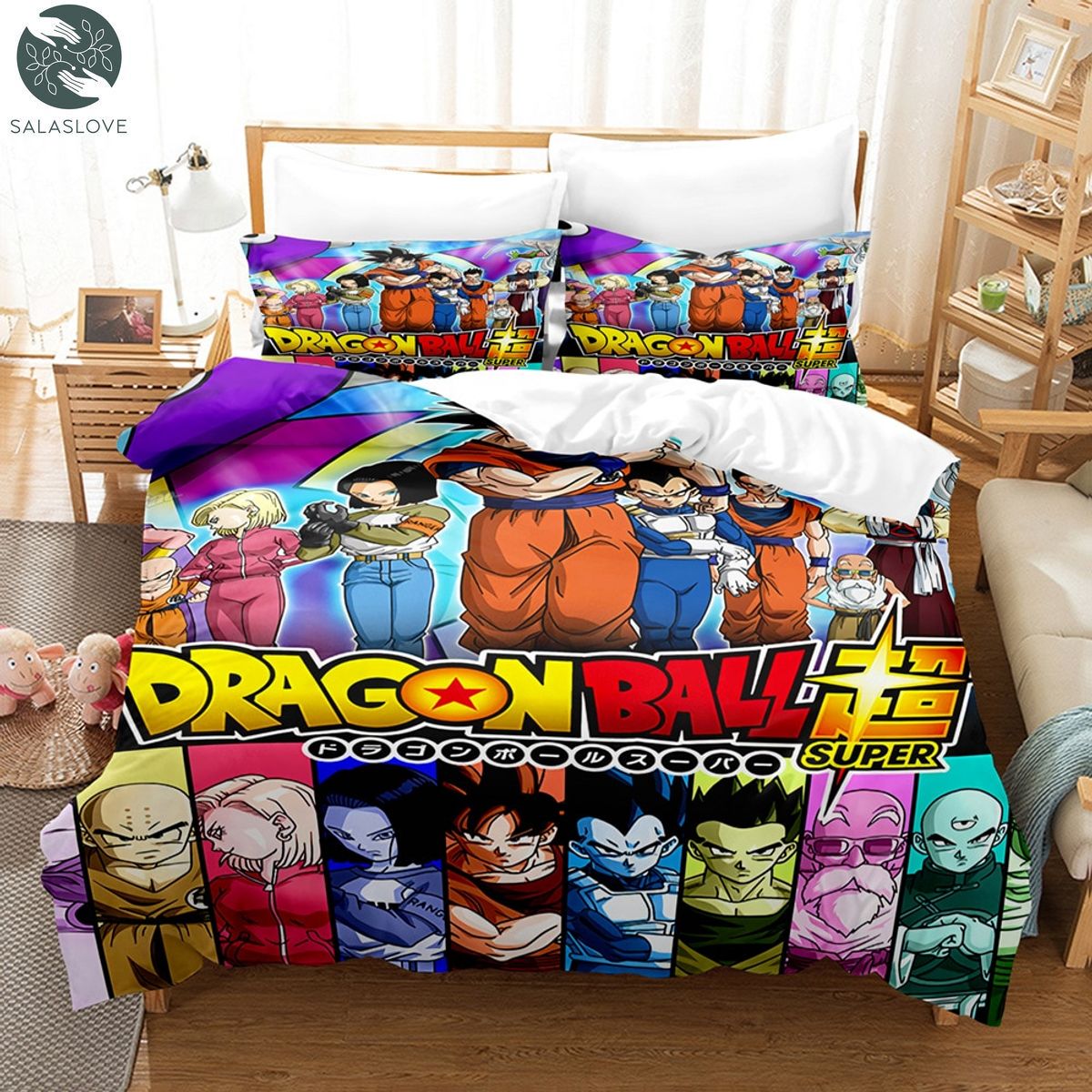 Dragon Ball Goku Duvet Cover Bedding Sets For Boys Kids Teens TY26717