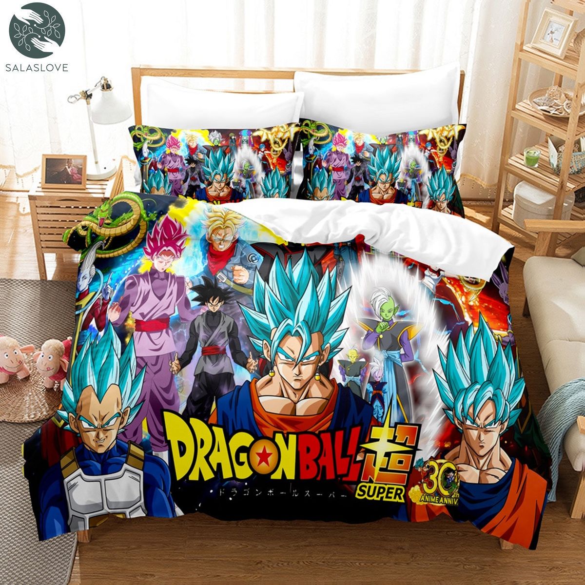 Dragon Ball Goku Duvet Cover Bedding Sets For Boys Kids Teens TY26718