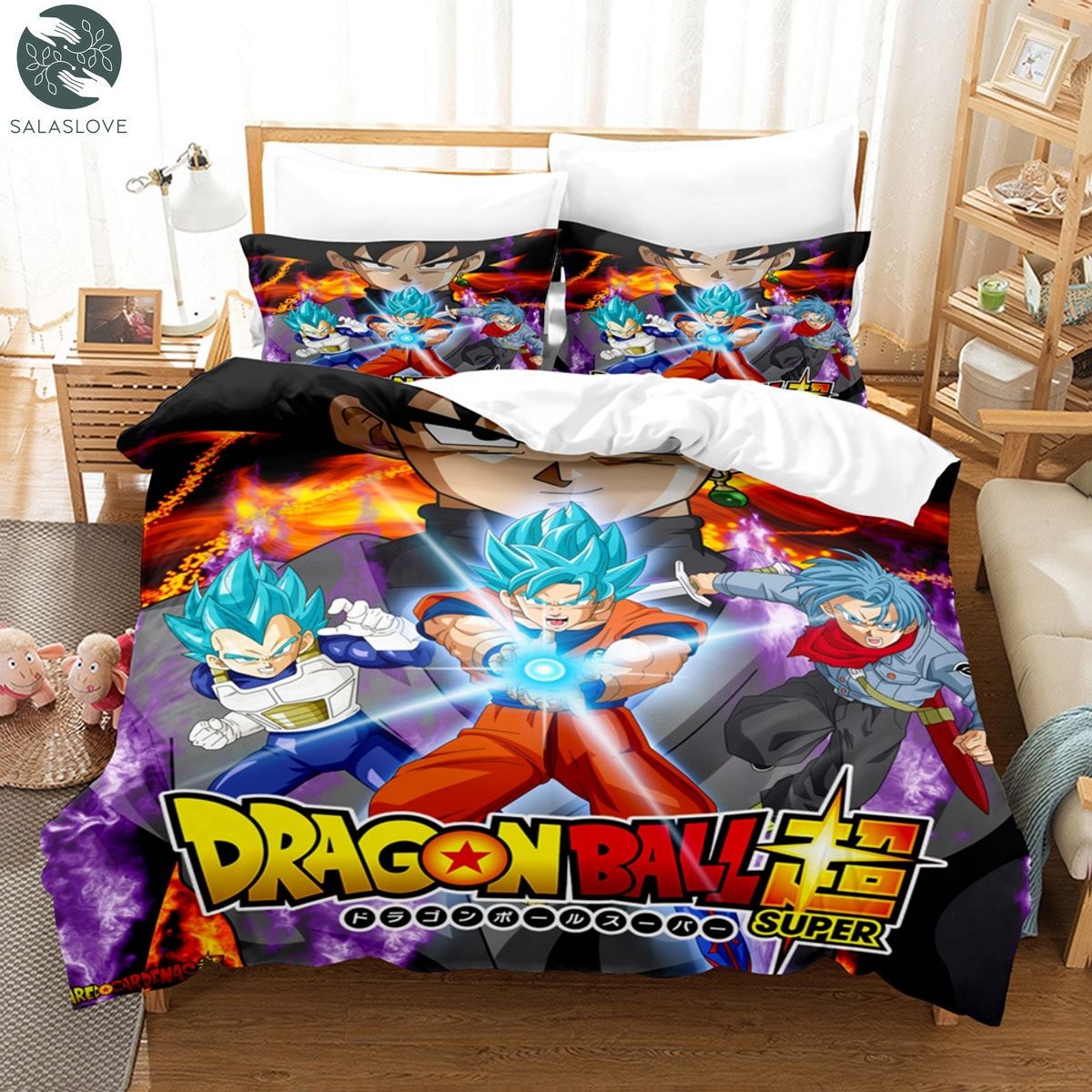 Dragon Ball Goku Duvet Cover Bedding Sets For Boys Kids Teens TY267015