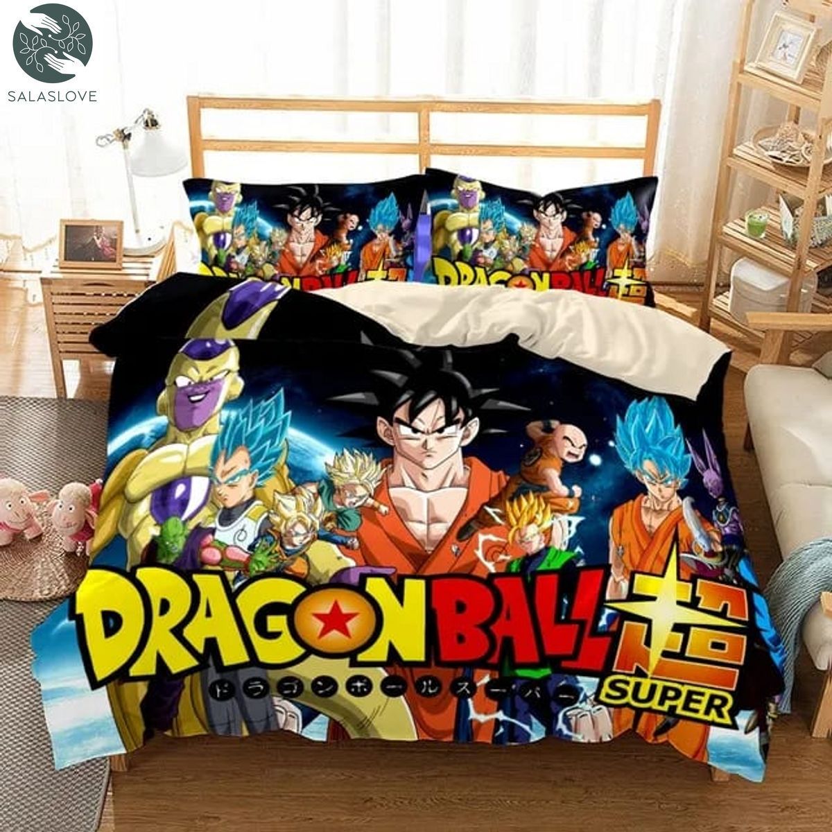 Dragon Ball Z Bedding Set Sheet Children Room Bed Sheet Pillow case TY27603