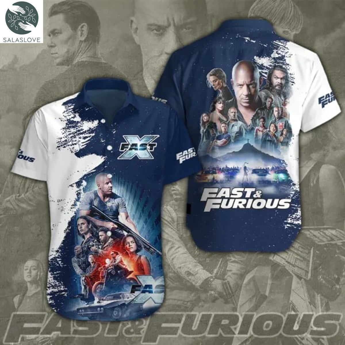 Fast And Furious 3D Hawaiian Shirt TY27602