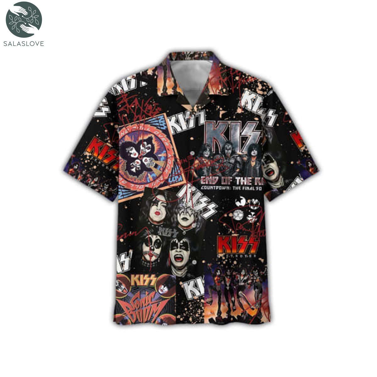 Kiss Band 3D Hawaiian Shirt TY27601