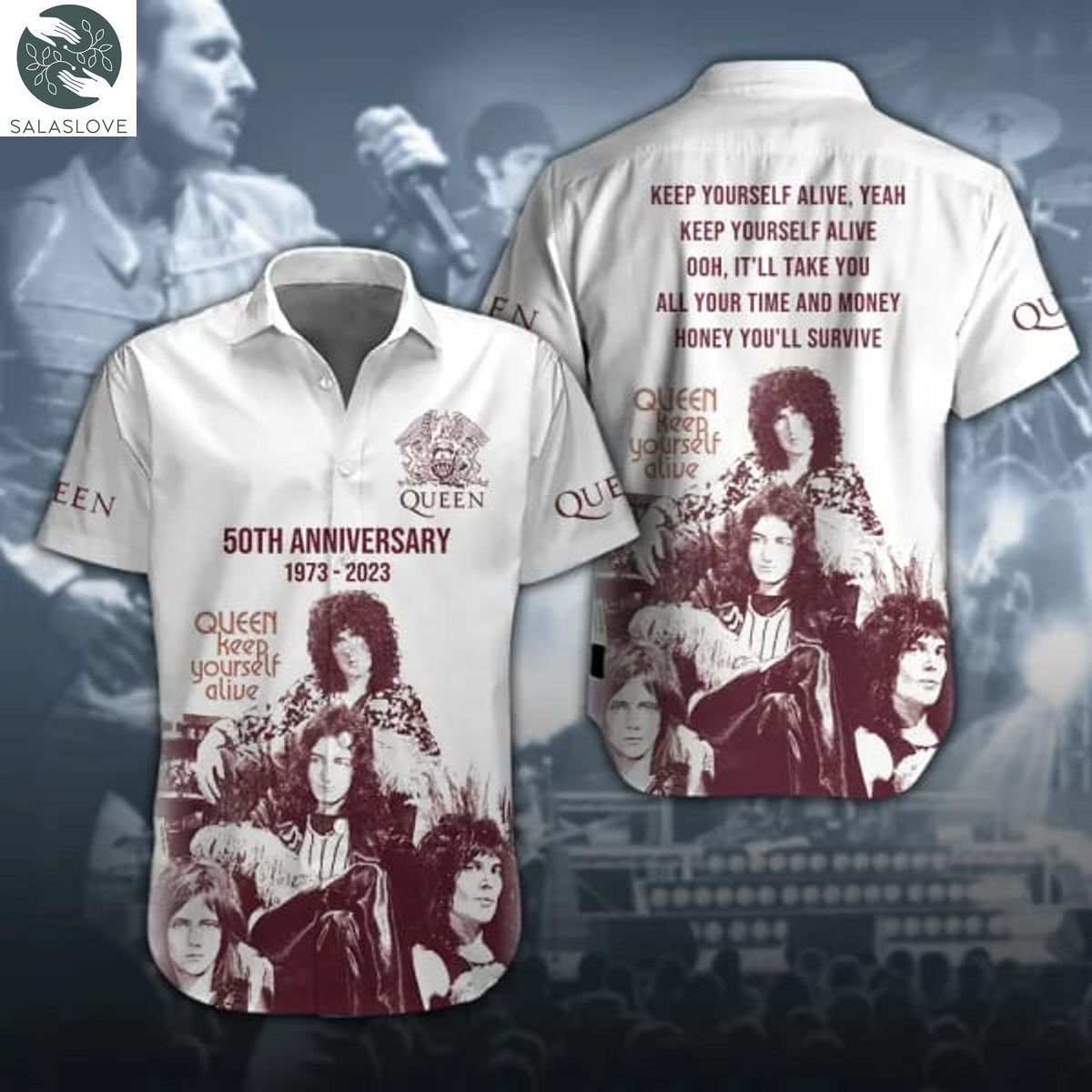 Queen Band 3D Hawaiian Shirt TY27602