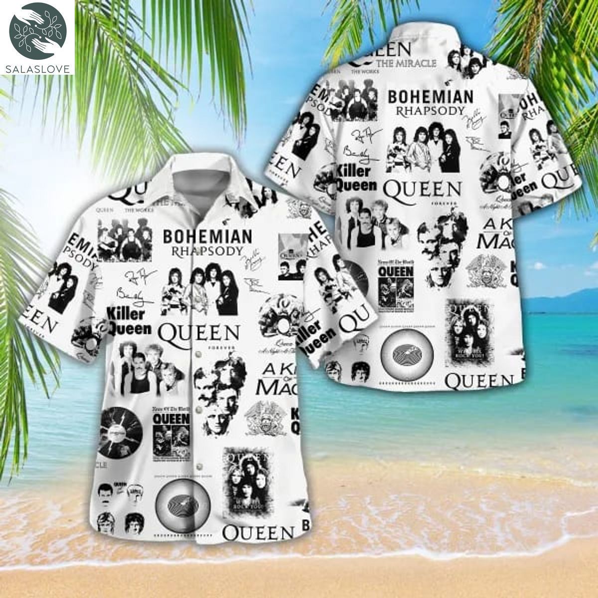 Queen Band 3D Hawaiian Shirt TY27603