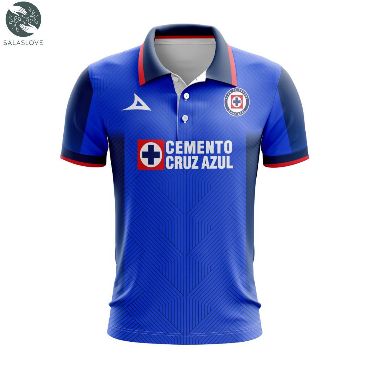 LIGA MX Cruz Azul 2023 – 2024 Home Polo