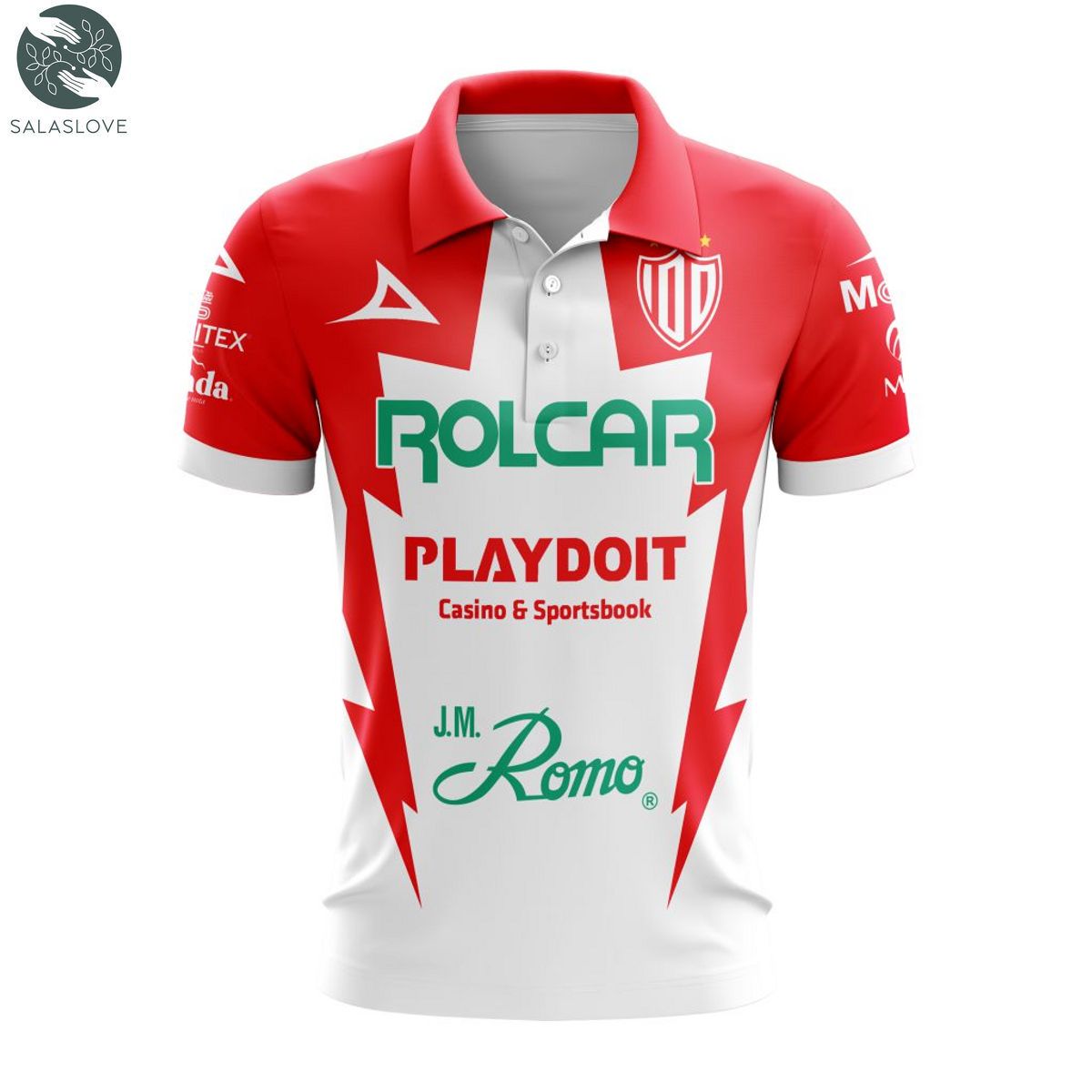 LIGA MX Club Necaxa 2023 – 2024 Home Polo