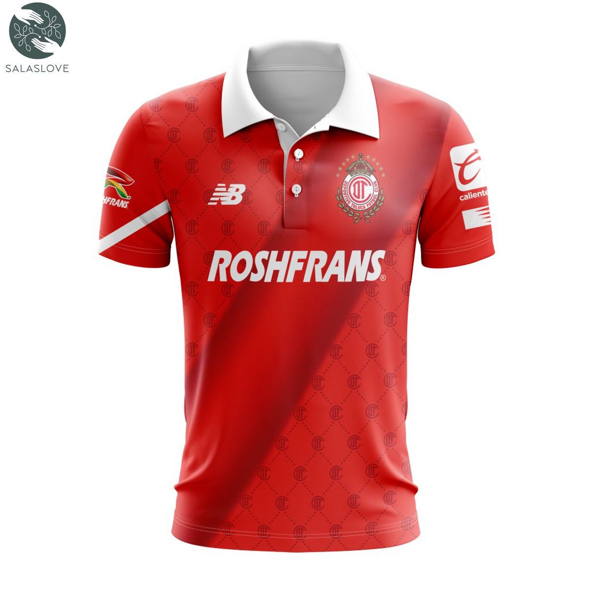 LIGA MX Deportivo Toluca 2023 – 2024 Home Polo