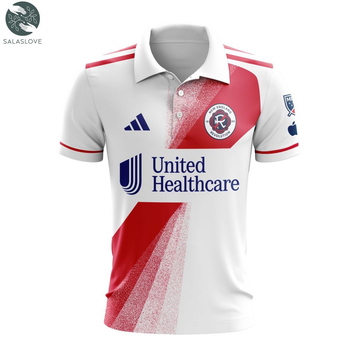 MLS New England Revolution 2023 Away Defiance Custom Polo