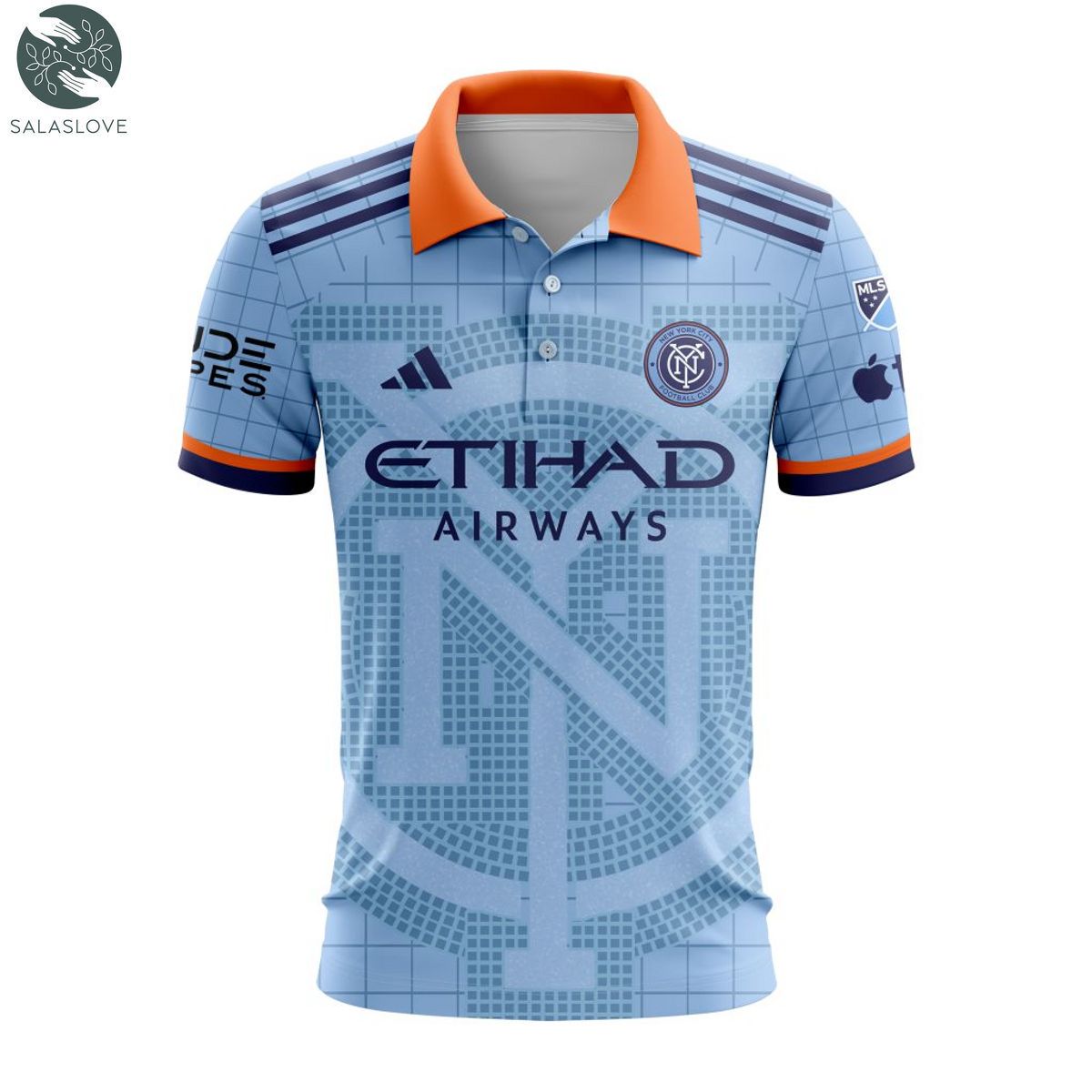 MLS New York City FC 2023 Home The Interboro Custom Polo