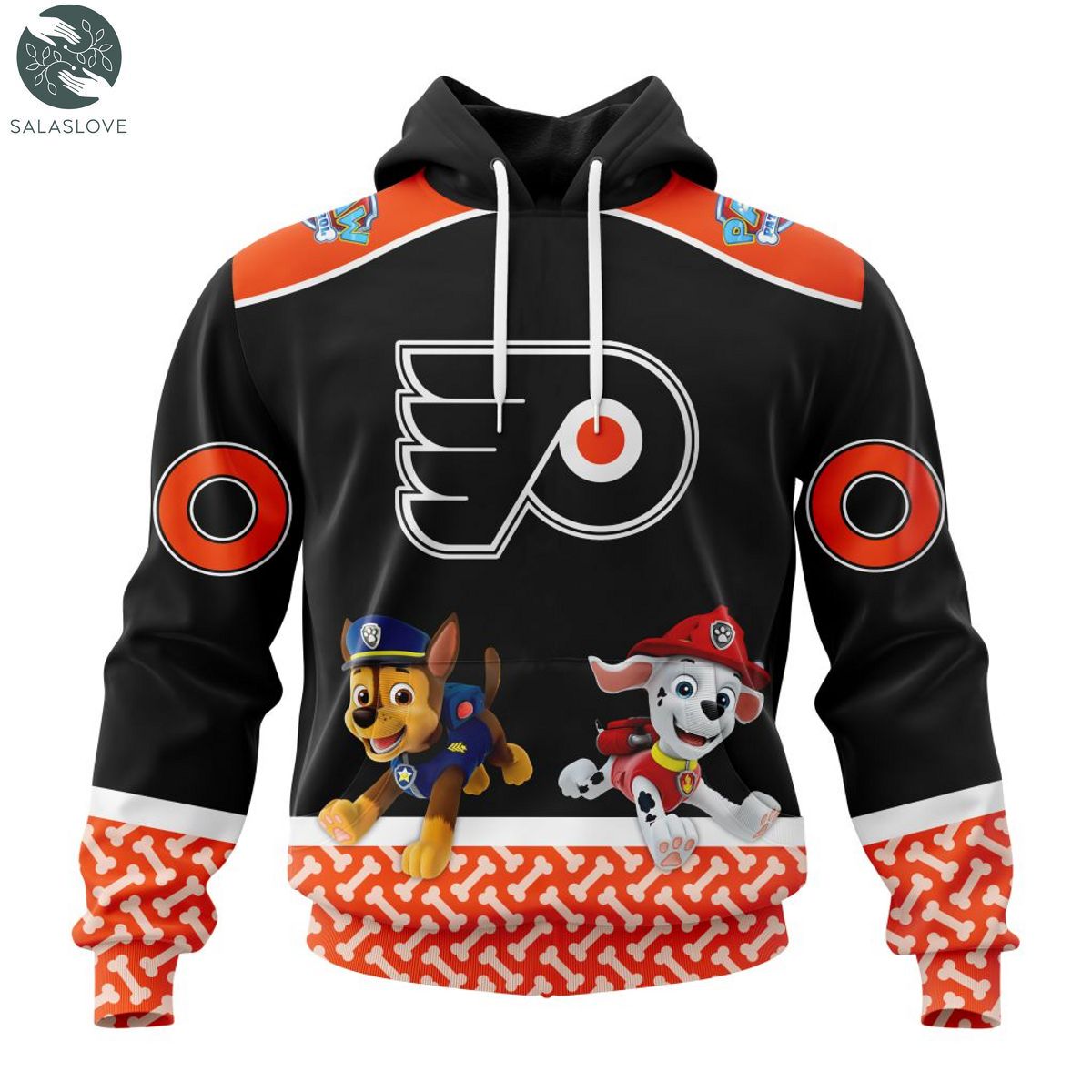 NHL Philadelphia Flyers Special Paw Patrol Design Hoodie TY1780120