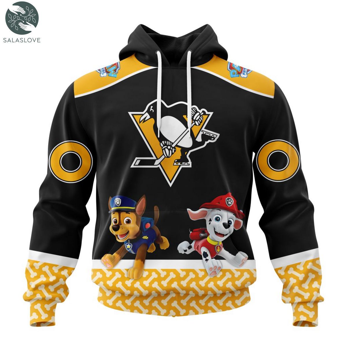 NHL Pittsburgh Penguins Special Paw Patrol Design Hoodie TY1780121