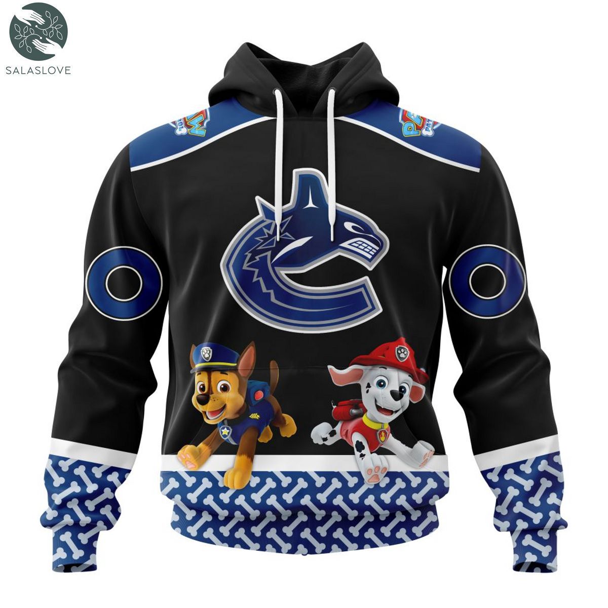 NHL Vancouver Canucks Special Paw Patrol Design Hoodie TY178027