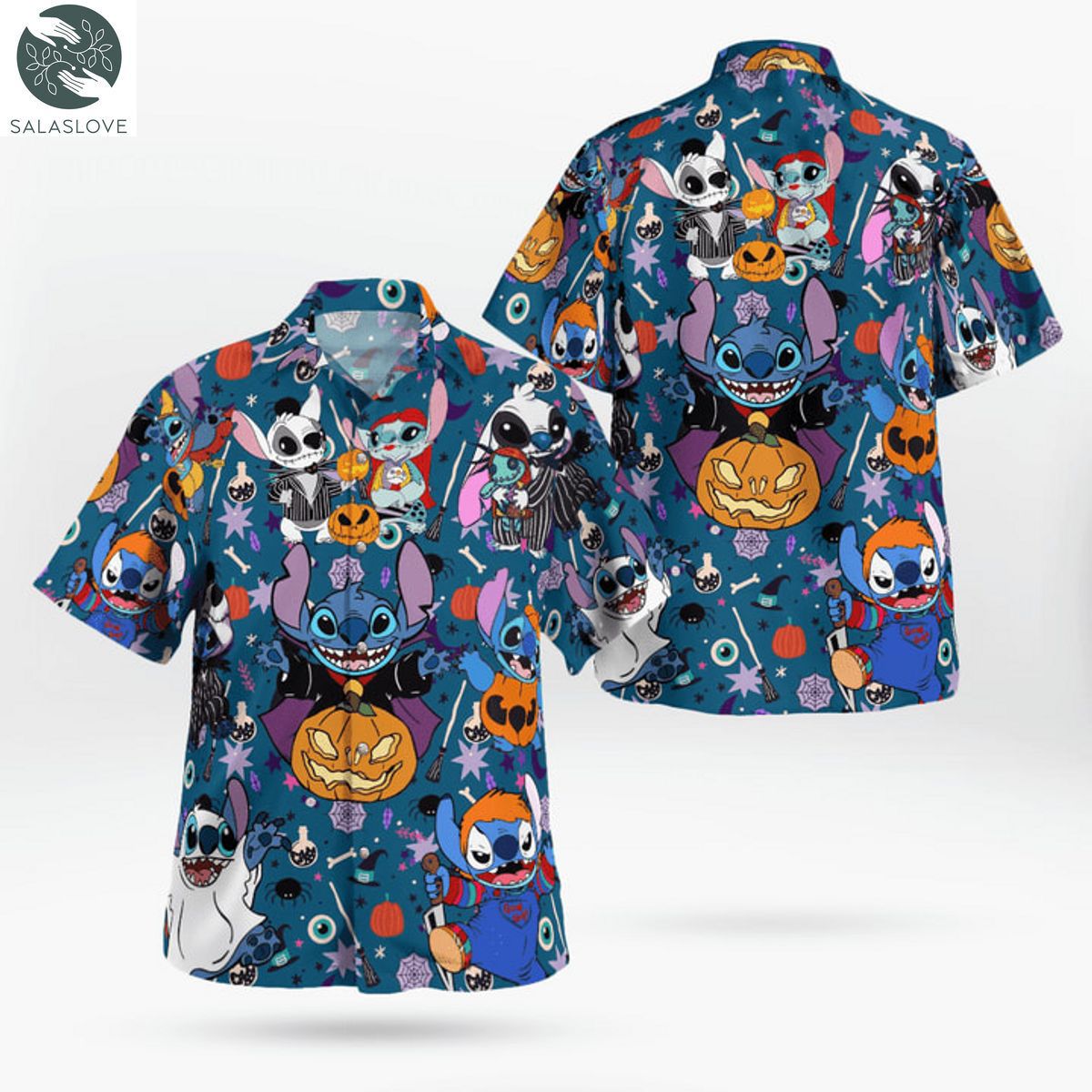 Disney Stitch & Lilo Cute Halloween Shirt TY19809