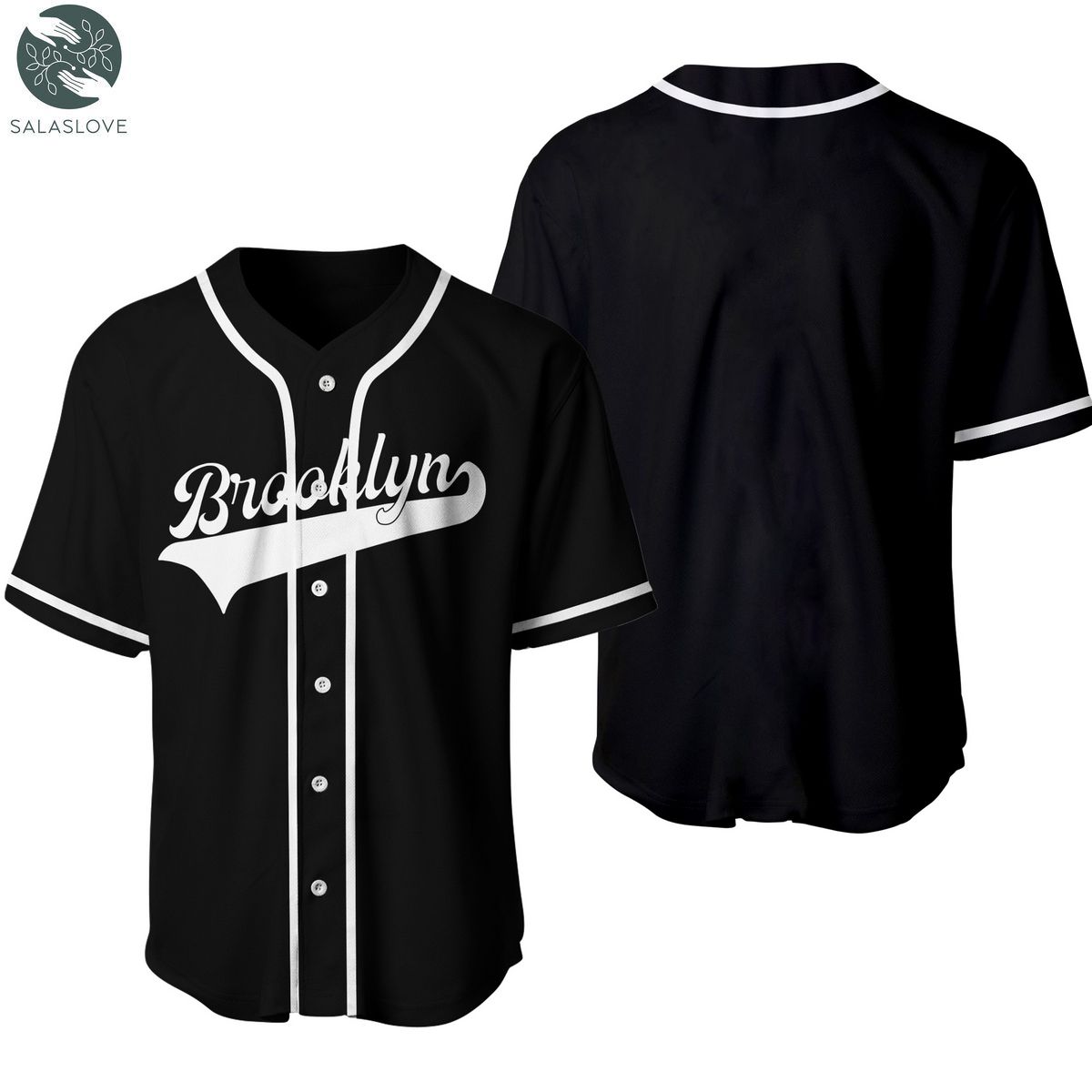 Brooklyn Basketball Collection Baseball Jersey