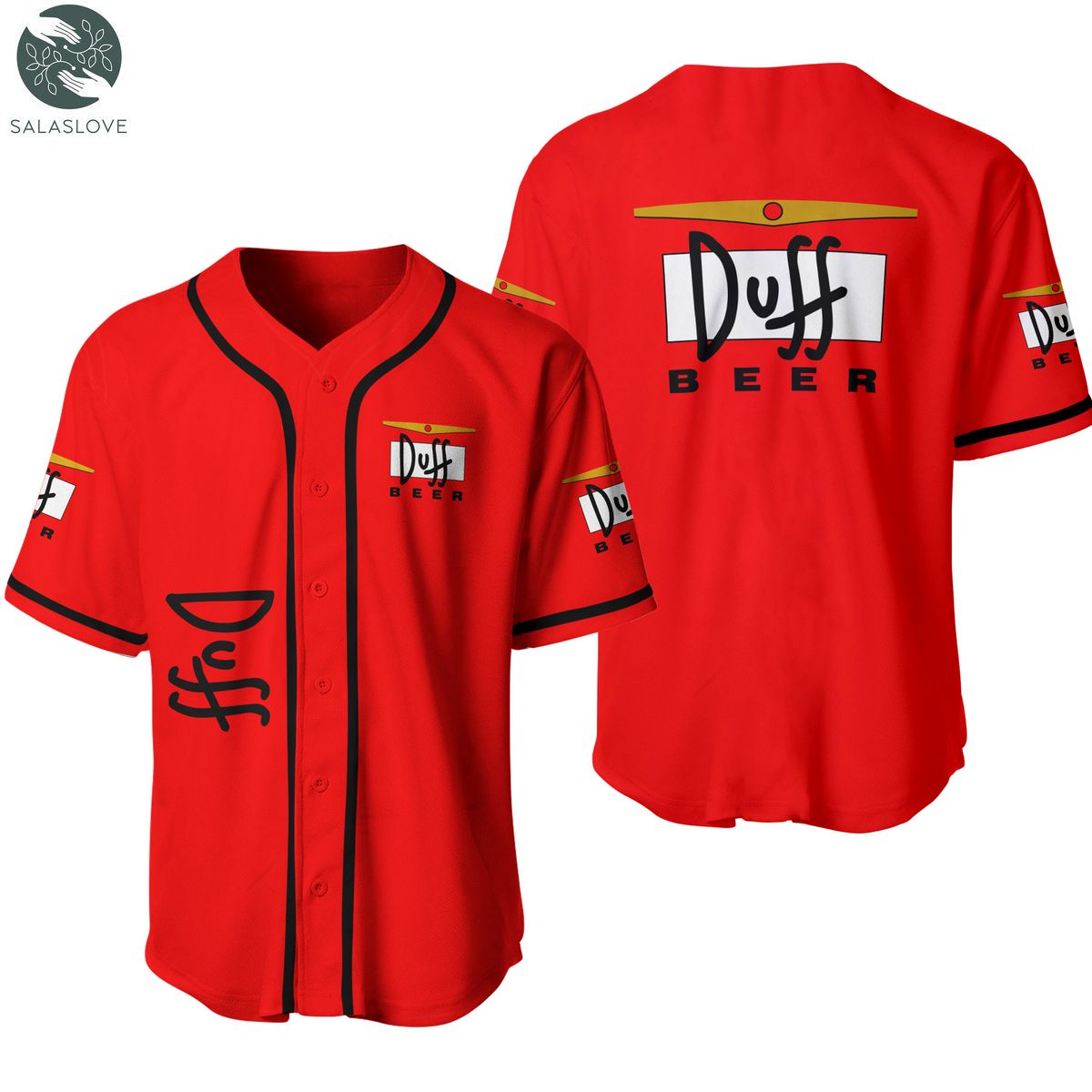 Duff Beer Baseball Jersey