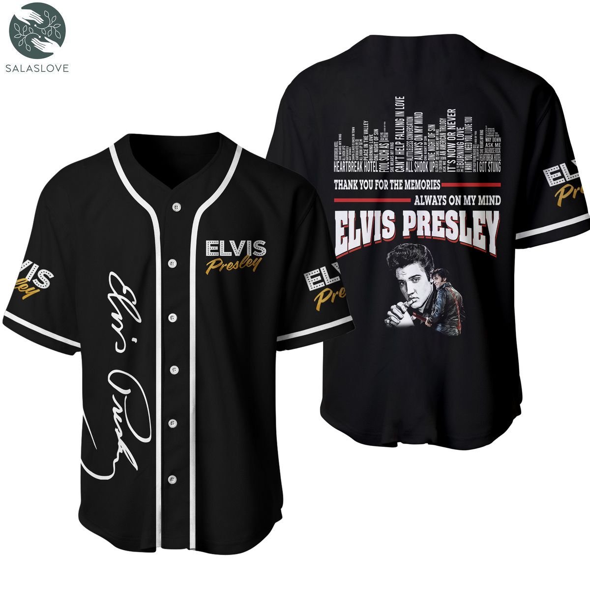 Elvis Presley Baseball Jersey, Music Baseball Jersey Shirt