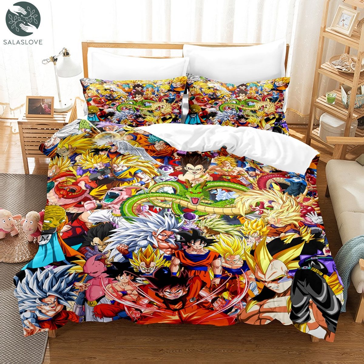 Dragon Ball Goku Duvet Cover Bedding Sets For Boys Kids Teens