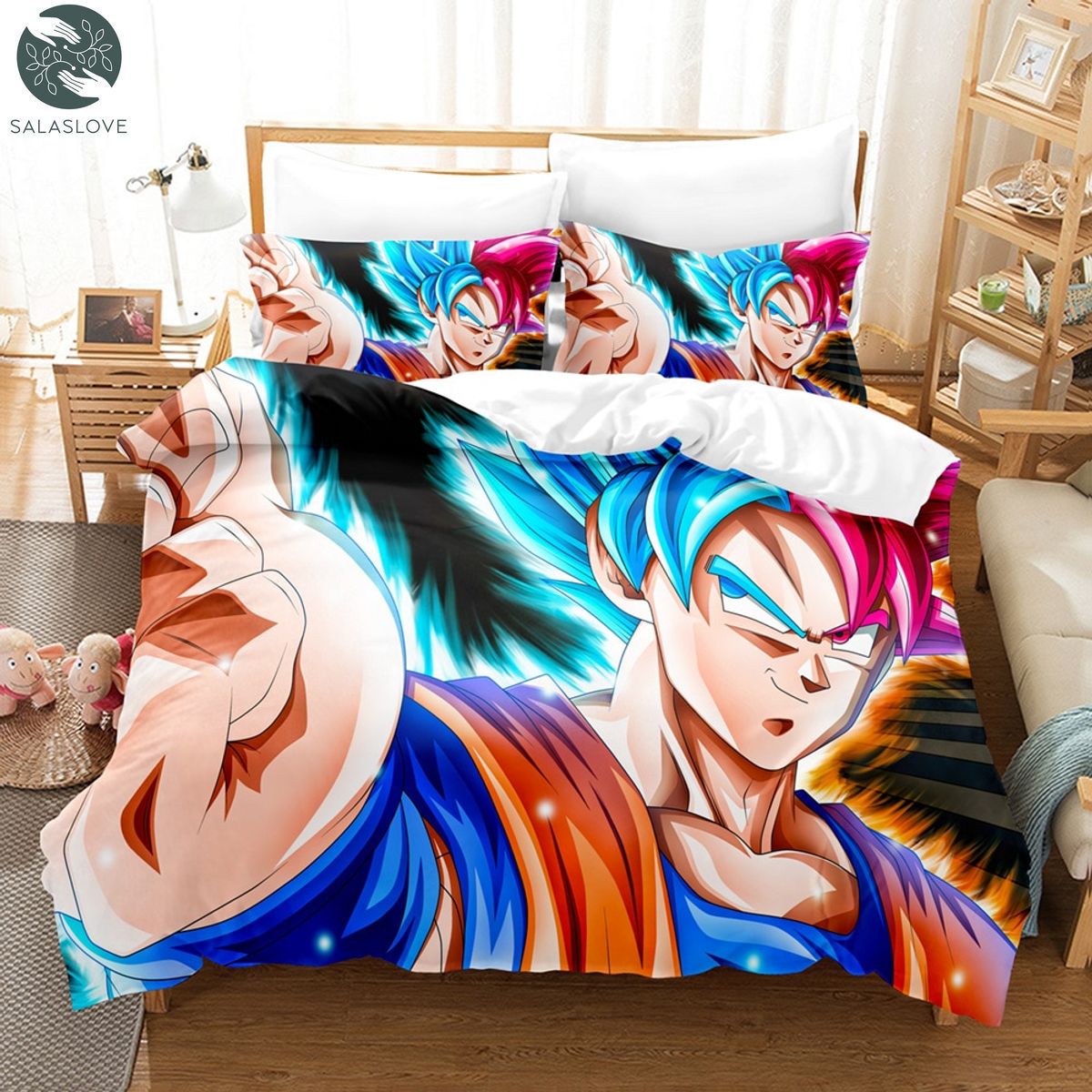 Dragon Ball Goku Duvet Cover Bedding Sets For Boys Kids Teens