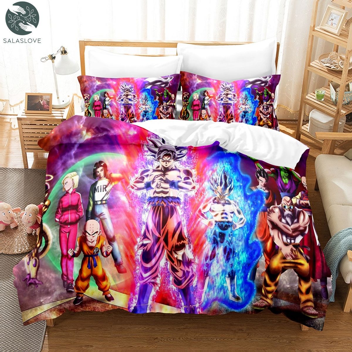 Dragon Ball Goku Duvet Cover Bedding Sets For Boys Kids Teens