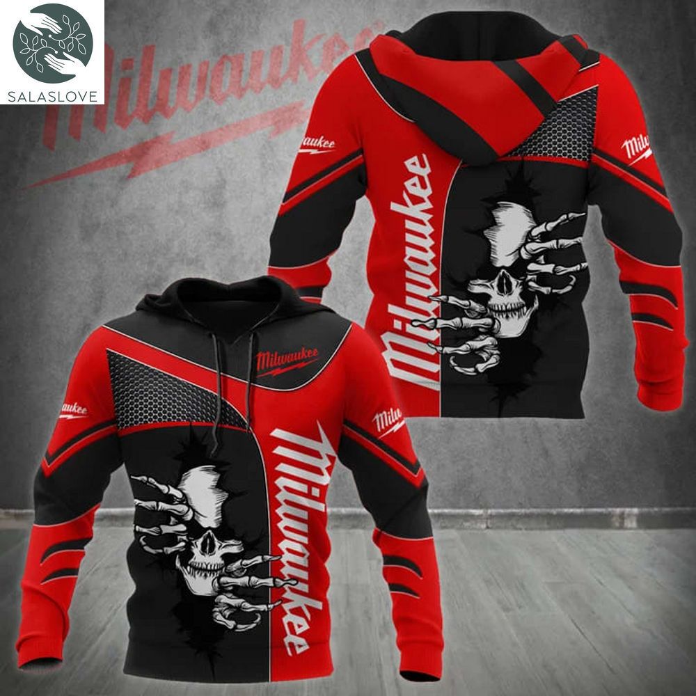 Milwaukee Tools Skull 3D Hoodie TY10905