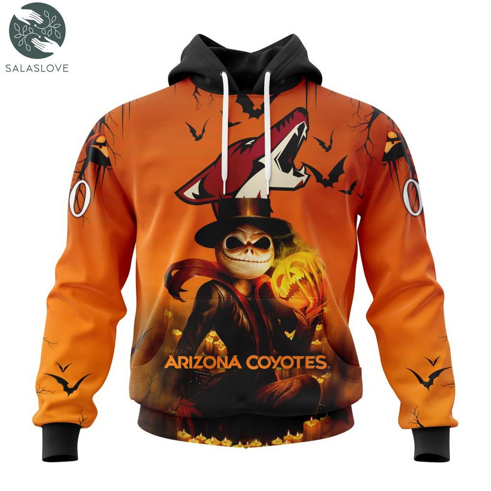 NHL Arizona Coyotes Special Halloween Concepts Personalized Hoodie