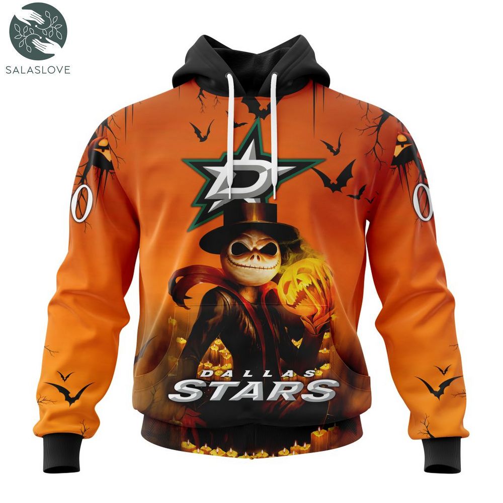 NHL Dallas Stars Special Halloween Concepts Personalized Hoodie