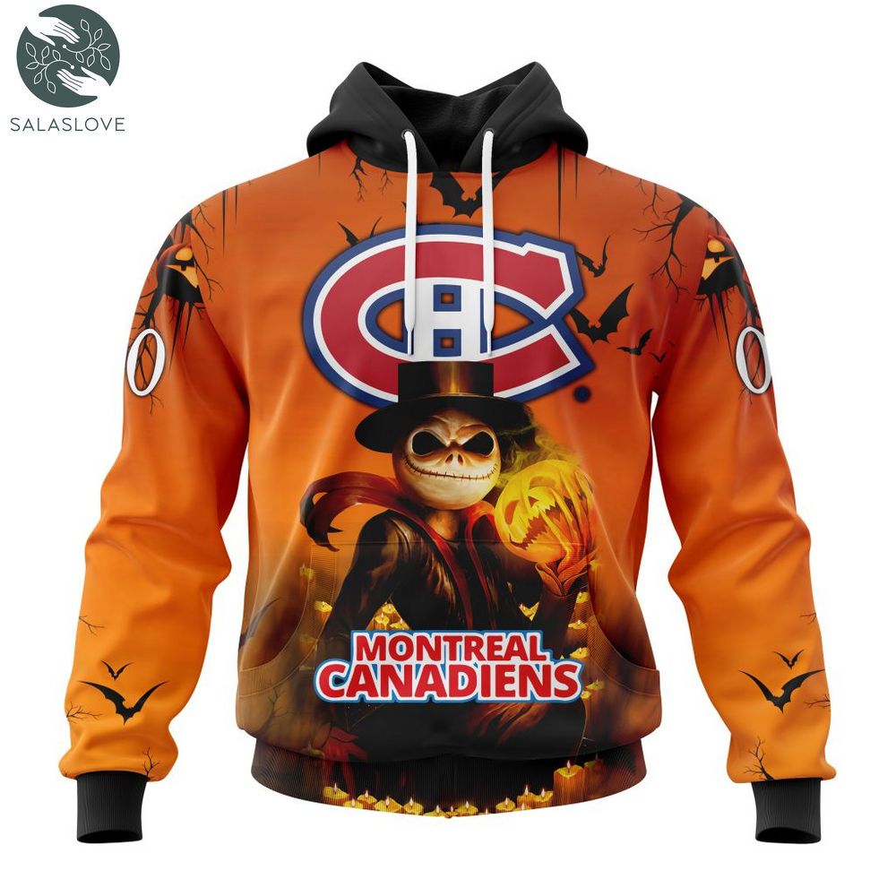 NHL Montreal Canadiens Special Halloween Concepts Personalized Hoodie