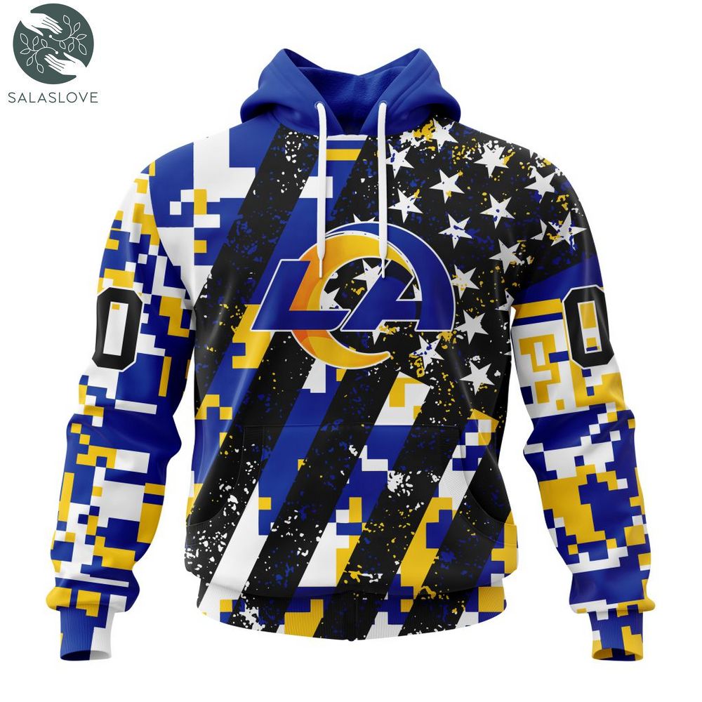 Top NFL Special Camo Design For Veterans Day Hoodie - Salaslove