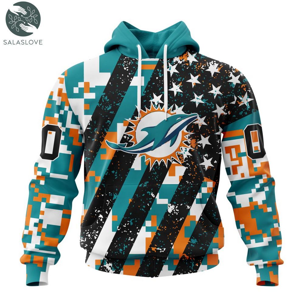 Top NFL Special Camo Design For Veterans Day Hoodie - Salaslove