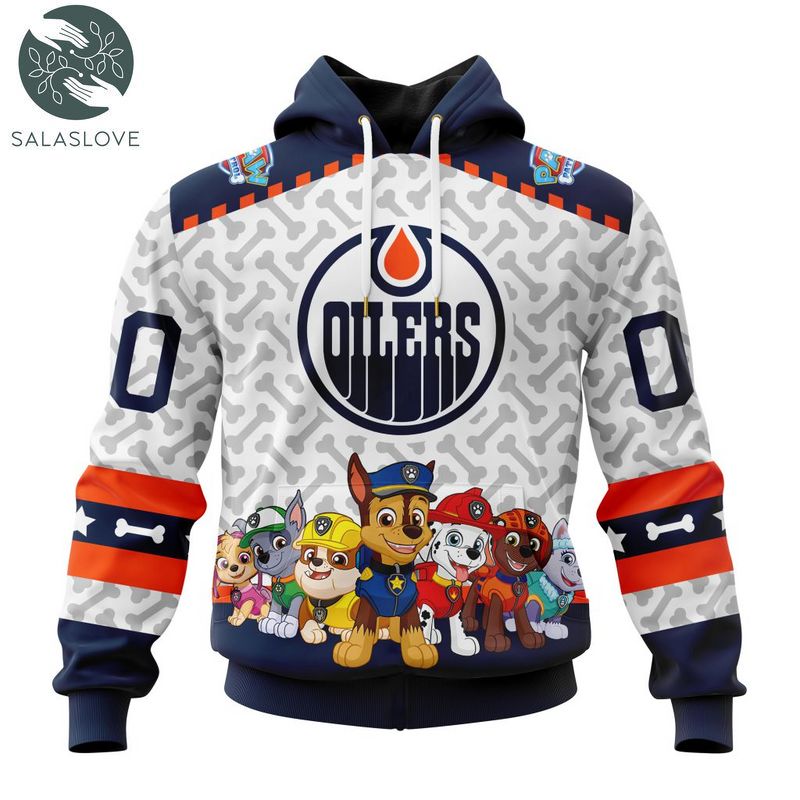 NHL Edmonton Oilers Special PawPatrol Hoodie