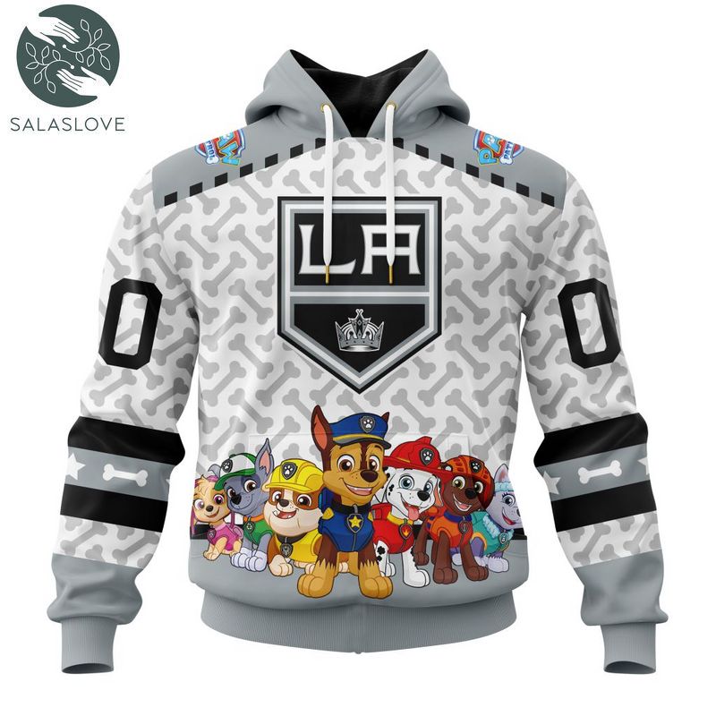 NHL Los Angeles Kings Special PawPatrol Hoodie