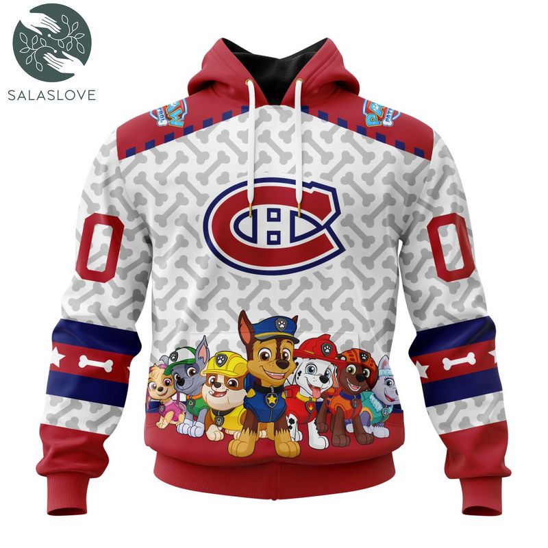 NHL Montreal Canadiens Special PawPatrol Hoodie