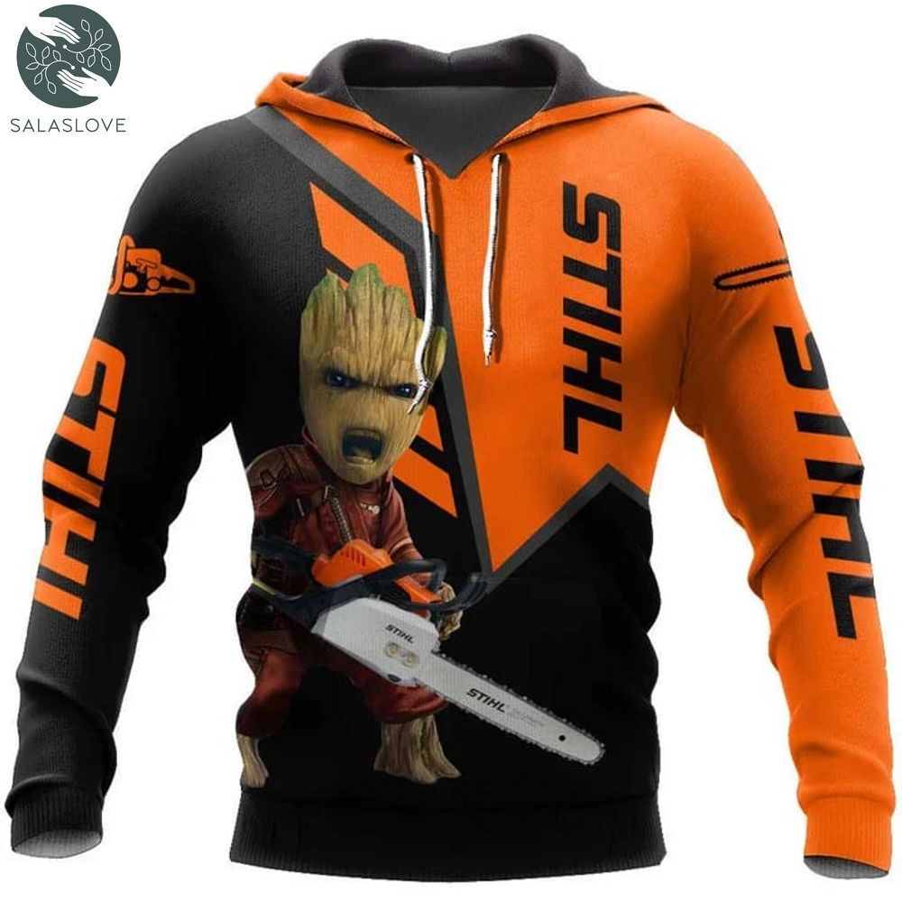 Stihl Chainsaw Tool 3D Hoodie Gift For Fan