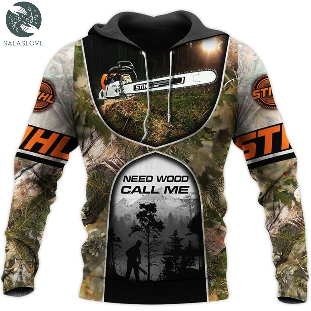 Stihl Chainsaw Tool 3D Hoodie Gift For Fan