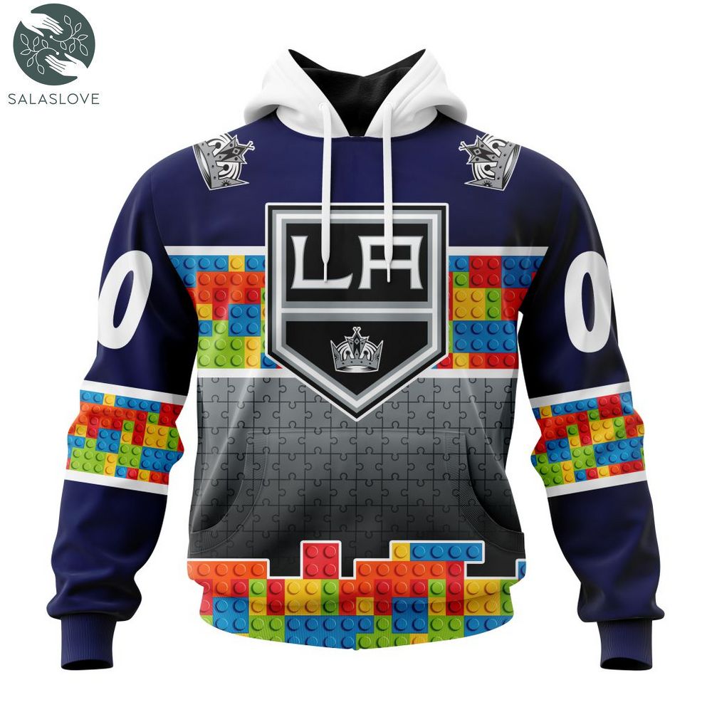 NHL Los Angeles Kings Special Autism Awareness Design Hoodie