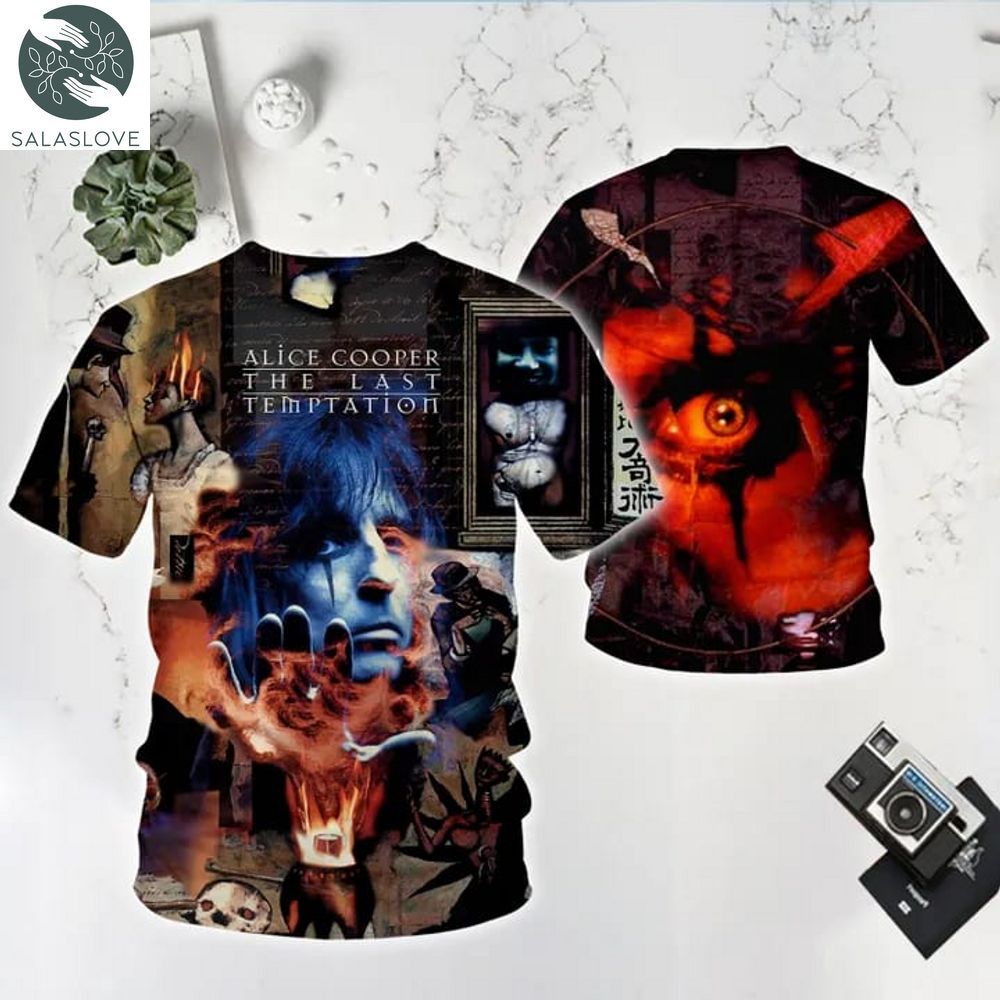 Alice Cooper All Over Print 3D T-shirt 