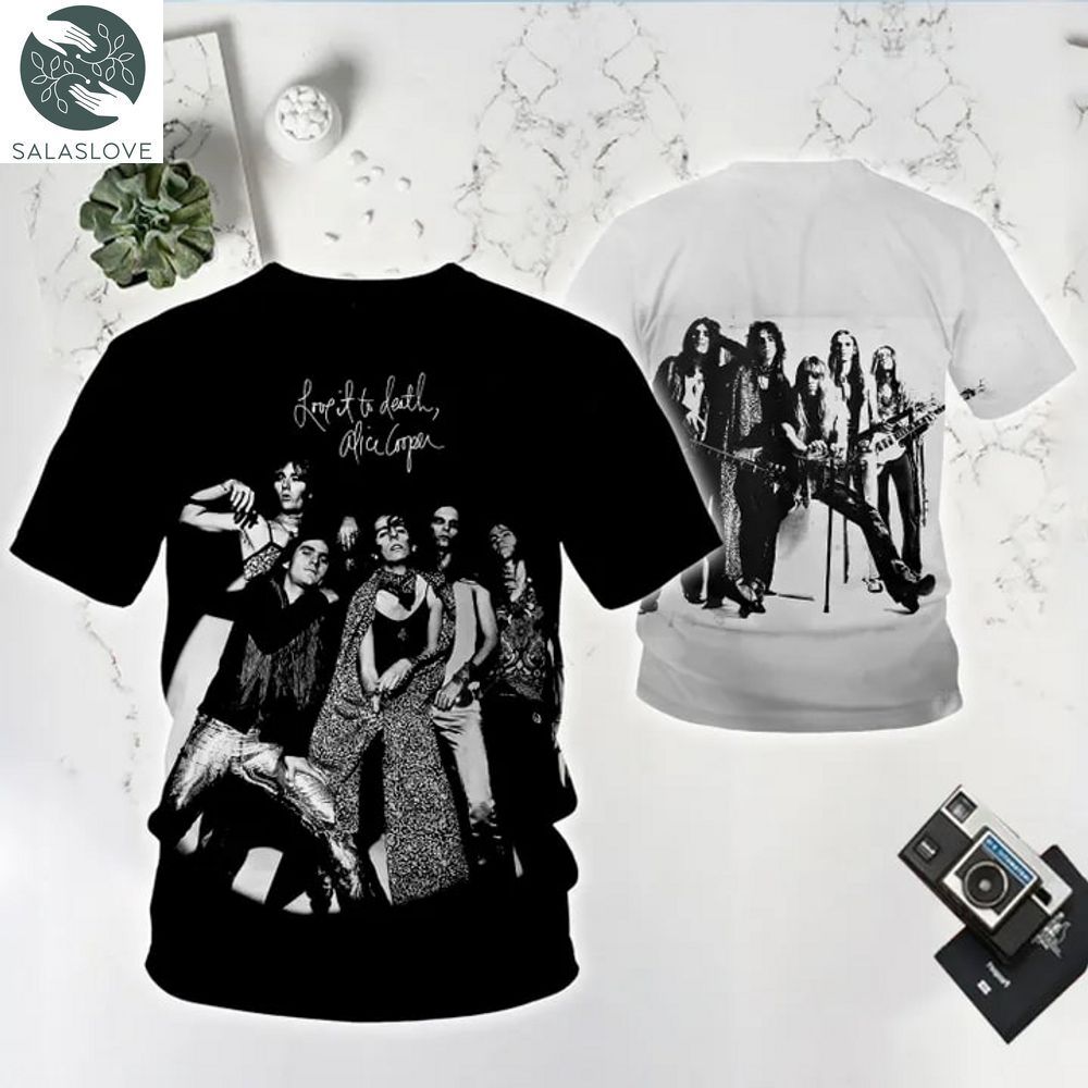 Alice Cooper All Over Print 3D T-shirt 