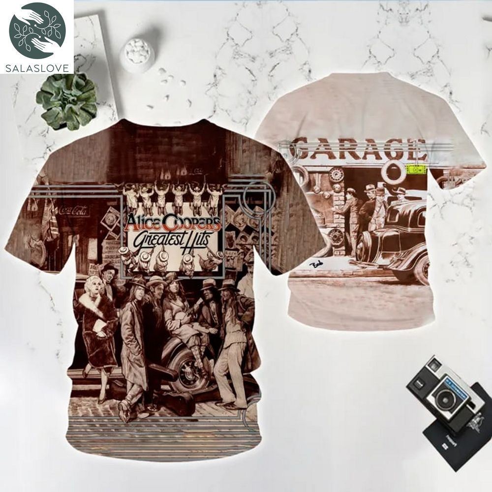 Alice Cooper All Over Print 3D T-shirt 