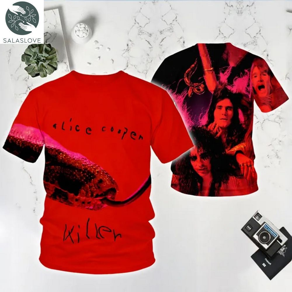 Alice Cooper All Over Print 3D T-shirt 