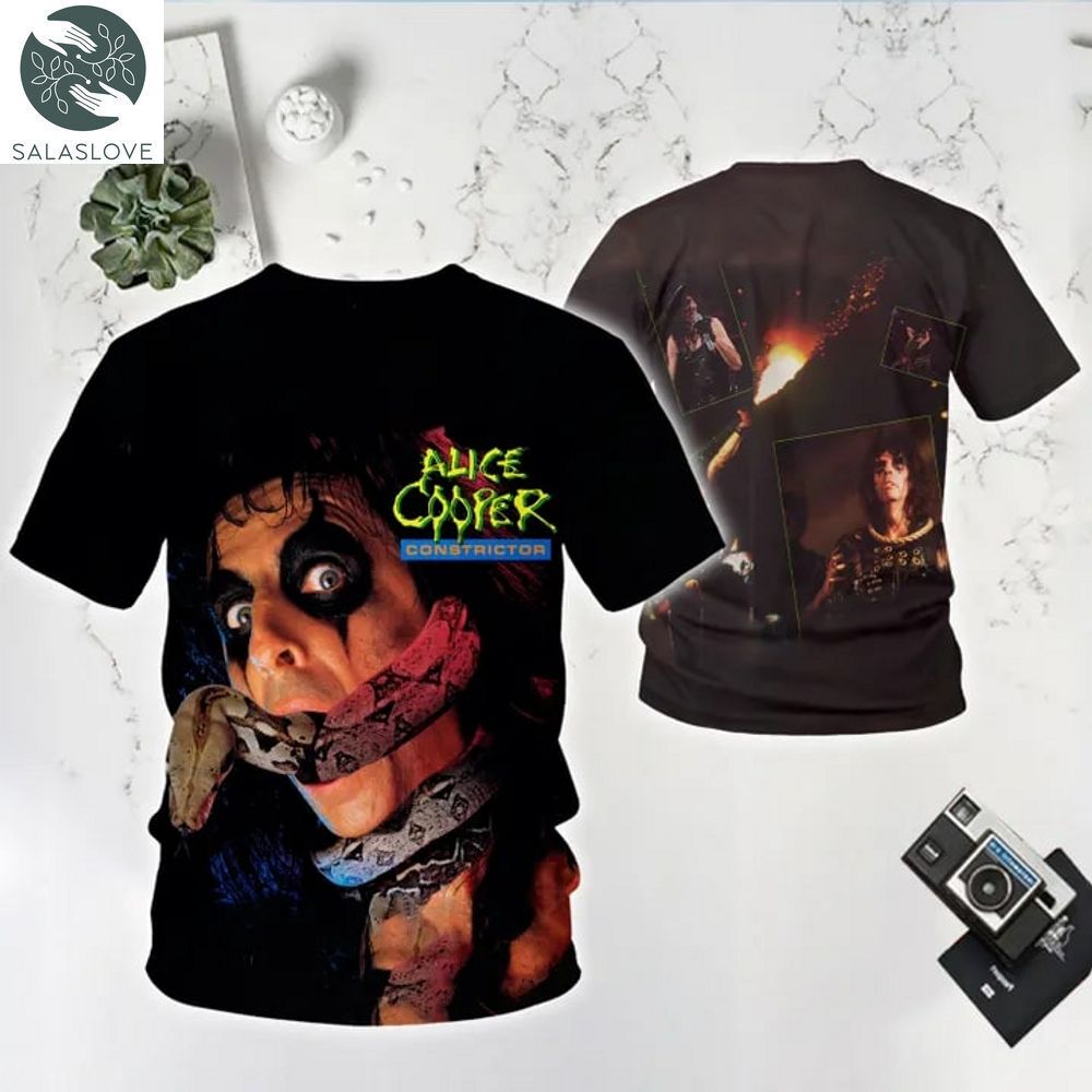 Alice Cooper All Over Print 3D T-shirt 