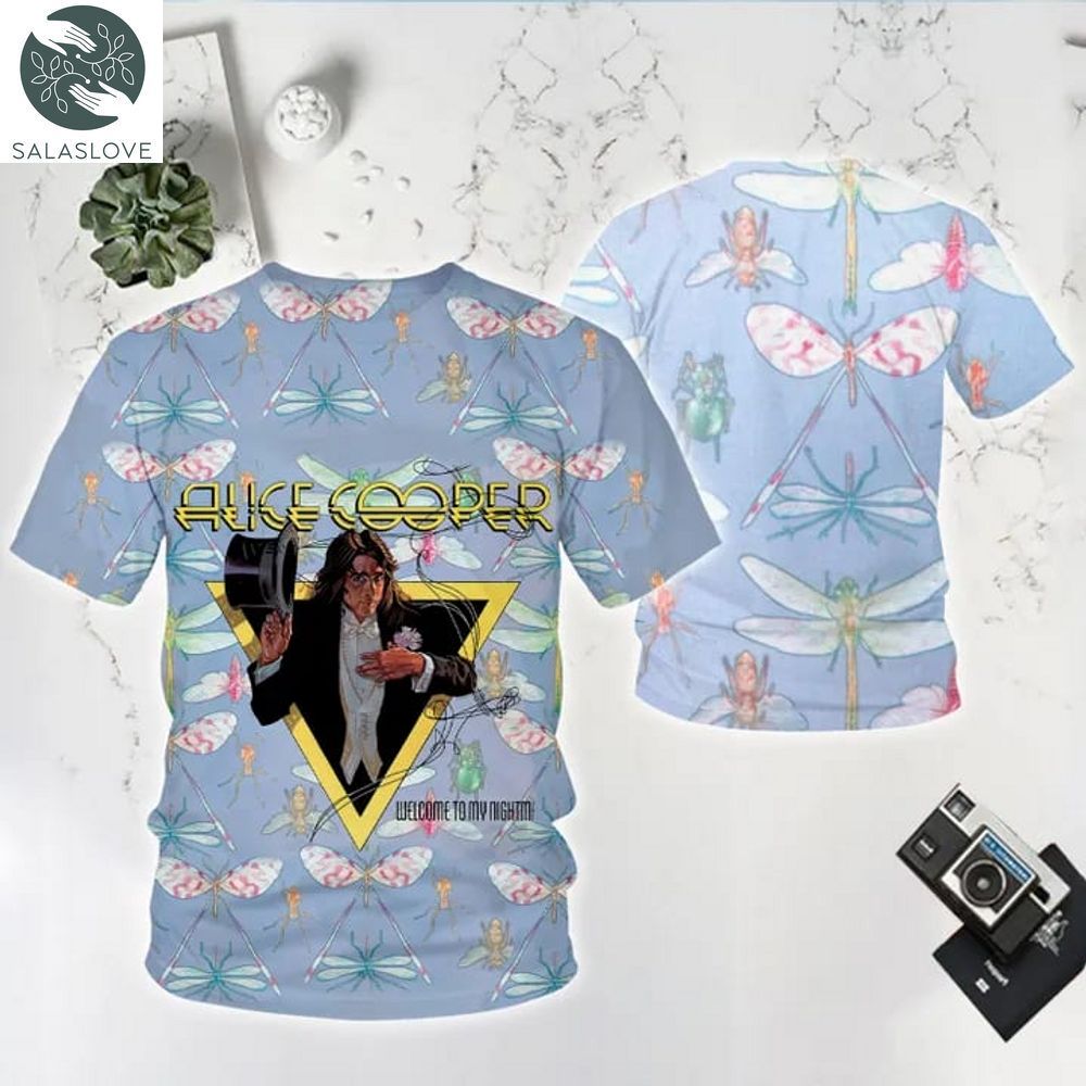 Alice Cooper All Over Print 3D T-shirt 